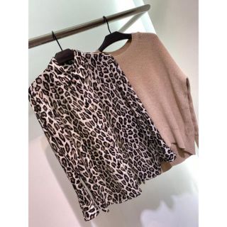 セオリー(theory)のあやや様専用 Theory 20ss レオパード柄シルクブラウス(シャツ/ブラウス(長袖/七分))