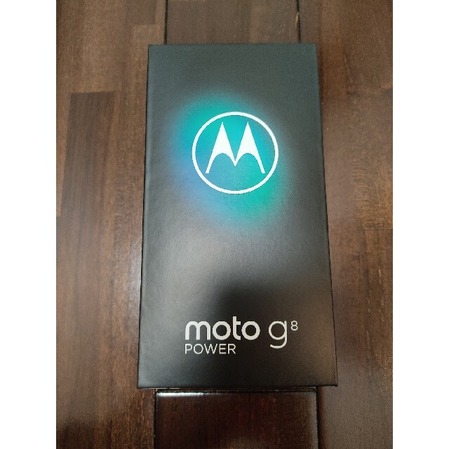 モトローラ　Motorola　moto g8 power　黒　新品未使用スマートフォン/携帯電話