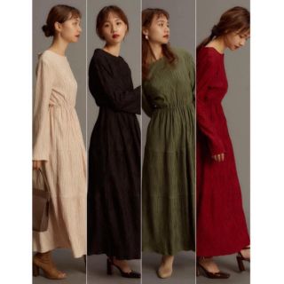 randeboo natural dress (ロングワンピース/マキシワンピース)