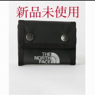 ザノースフェイス(THE NORTH FACE)のTHE NORTH FACE ドットワレット　人気のブラックホワイト(折り財布)