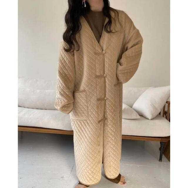 lawgy original V quilting coat