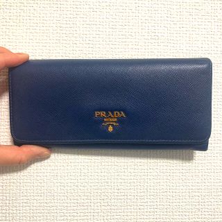 プラダ(PRADA)の【美品・本物】プラダ　長財布　PRADA(財布)