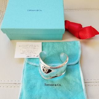 ティファニー(Tiffany & Co.)の【新品未使用品】TIFFANY ボーン カフ スモール スターリングシルバー(ブレスレット/バングル)