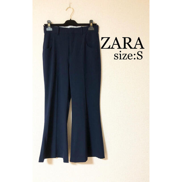 ZARA(ザラ)の美品★ZARA、タイトフレアパンツ、ラフスタイル レディースのパンツ(バギーパンツ)の商品写真