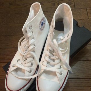 コンバース(CONVERSE)のコンバース☆オールスターハイカット白(スニーカー)