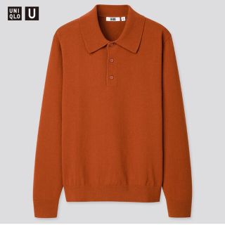 ユニクロ(UNIQLO)のUNIQLOU ルメールコラボ　ニットポロシャツ Sサイズ(ポロシャツ)