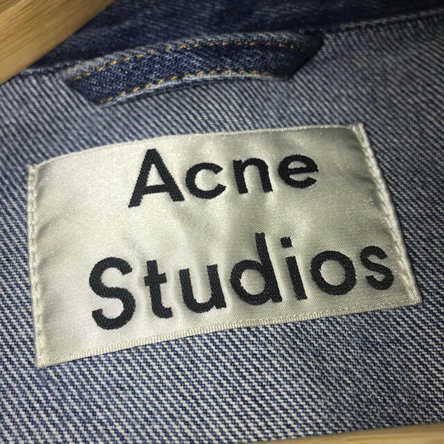 ACNE(アクネ)のたくぽん様専用。Acne studios デニムジャケット Gジャン 48サイズ メンズのジャケット/アウター(Gジャン/デニムジャケット)の商品写真