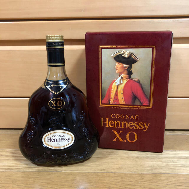 新品未開封　ヘネシーXO Hennessy 金キャップ