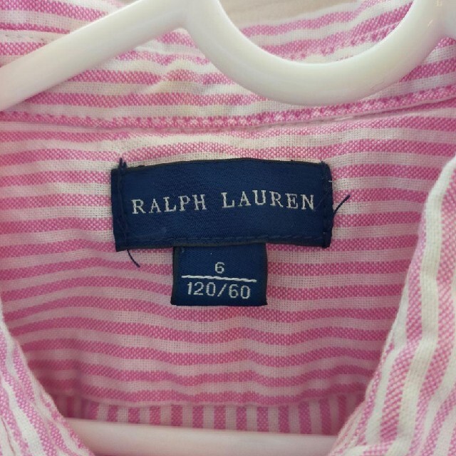 Ralph Lauren(ラルフローレン)のラルフローレン シャツ キッズ/ベビー/マタニティのキッズ服女の子用(90cm~)(ブラウス)の商品写真