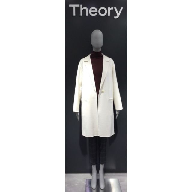 theory(セオリー)のTheory ダブルフェイスコート レディースのジャケット/アウター(チェスターコート)の商品写真