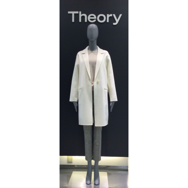 theory(セオリー)のTheory ダブルフェイスコート レディースのジャケット/アウター(チェスターコート)の商品写真