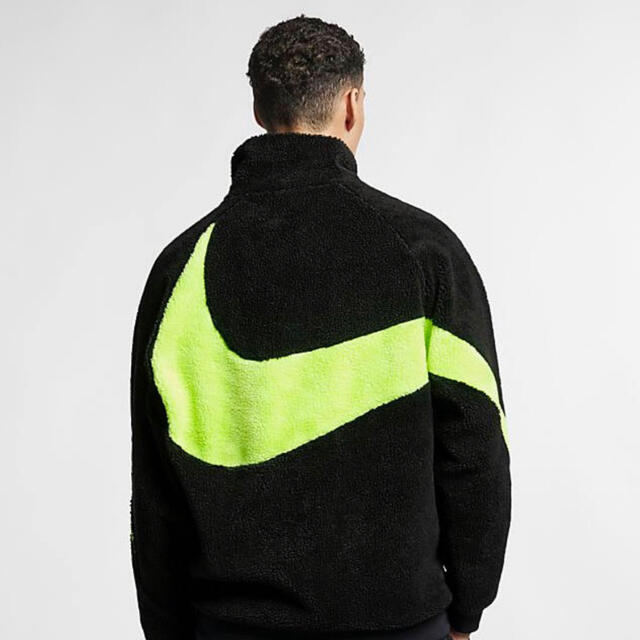 NIKE(ナイキ)のLサイズ NIKE  BIG SWOOSH BOA JACKET ボアジャケット メンズのジャケット/アウター(ブルゾン)の商品写真