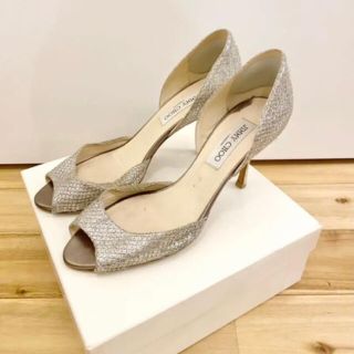 ジミーチュウ(JIMMY CHOO)のJIMMY CHOO ジミーチュウ パンプス シルバー(ハイヒール/パンプス)