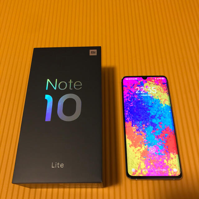 mi note10 lite 64GB 国内版SIMフリー ホワイト