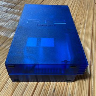 プレイステーション2(PlayStation2)の【限定色美品】本体オーシャンブルー(家庭用ゲーム機本体)