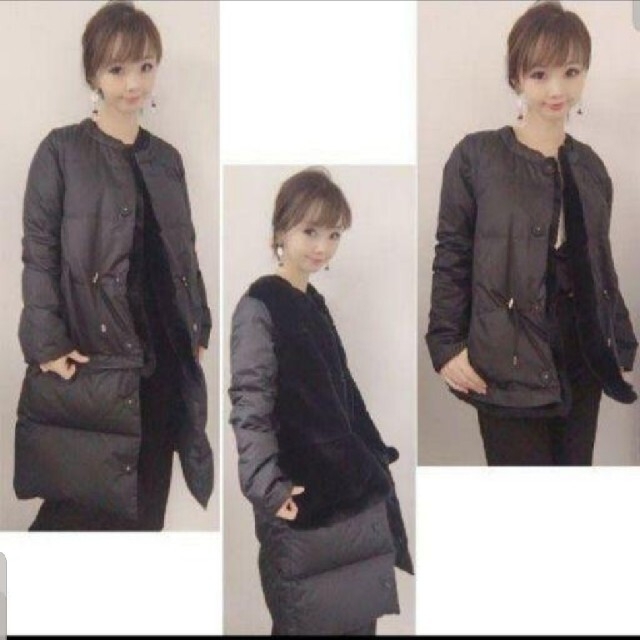 美品 グレースコンチネンタル マルチwayダウンコート FOXEY 美品 グレースコンチネンタル マルチwayダウンコート FOXEY