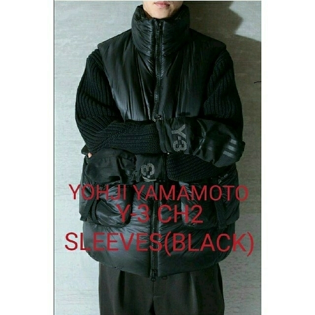 Yohji Yamamoto   国内総代理店値札Y紙タグ付 Y CH2 SLEEVESBLACK