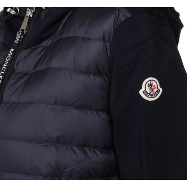 値下げ　MONCLER  ダウンコンビ　ネイビー　新品ジャケット/アウター