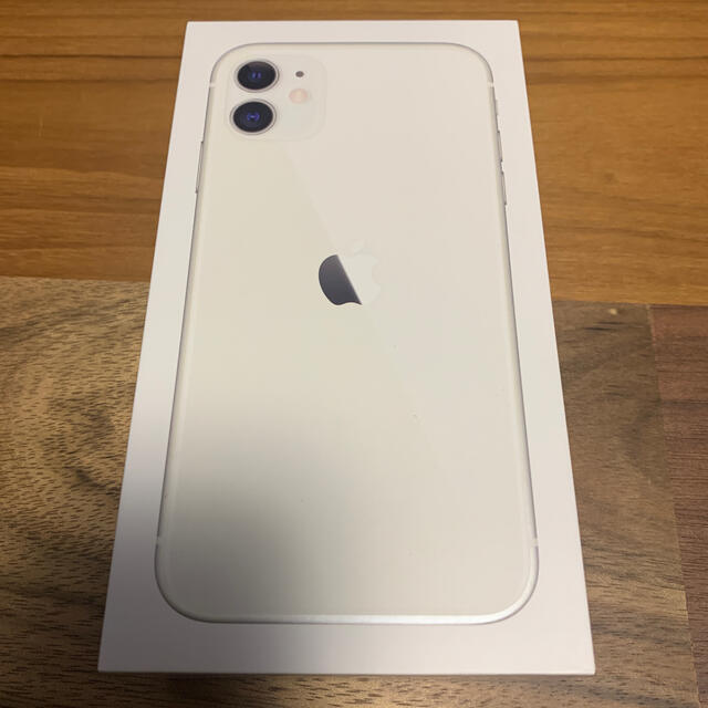 【新品】iPhone11 64GB 白　simロック解除済み　SIMフリー