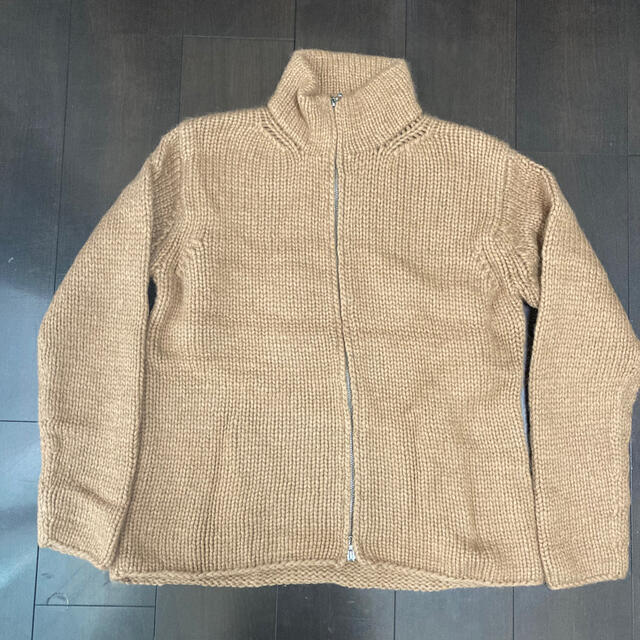 Cruciani baslope キャメル ローゲージ ニット 肉厚 厚手の通販