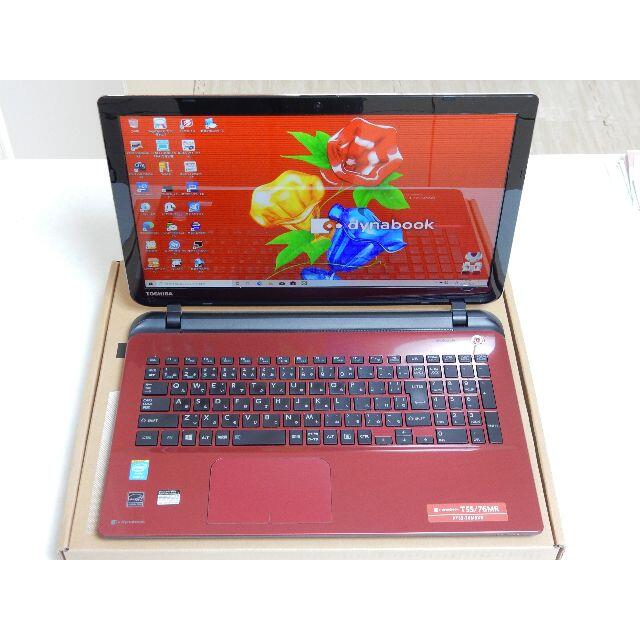 東芝(トウシバ)のTOSHIBA dynabook T55/76MR Win10/Core i7 スマホ/家電/カメラのPC/タブレット(ノートPC)の商品写真