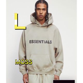 フィアオブゴッド(FEAR OF GOD)のFOG Essentials  エッセンシャルズ パーカー MOSS モス  L(パーカー)