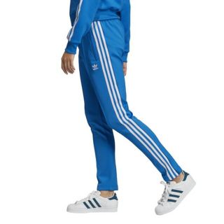 アディダス(adidas)の定8789円!通称フランスブルー!アディダスSST新品ジャージトラックパンツ!(カジュアルパンツ)