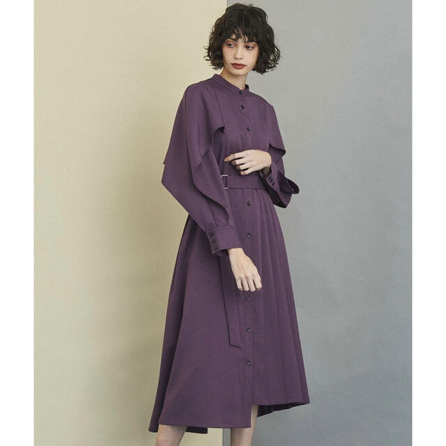 BEAUTY&YOUTH UNITED ARROWS(ビューティアンドユースユナイテッドアローズ)の【新品】アシメフレアーワンピース レディースのワンピース(ロングワンピース/マキシワンピース)の商品写真