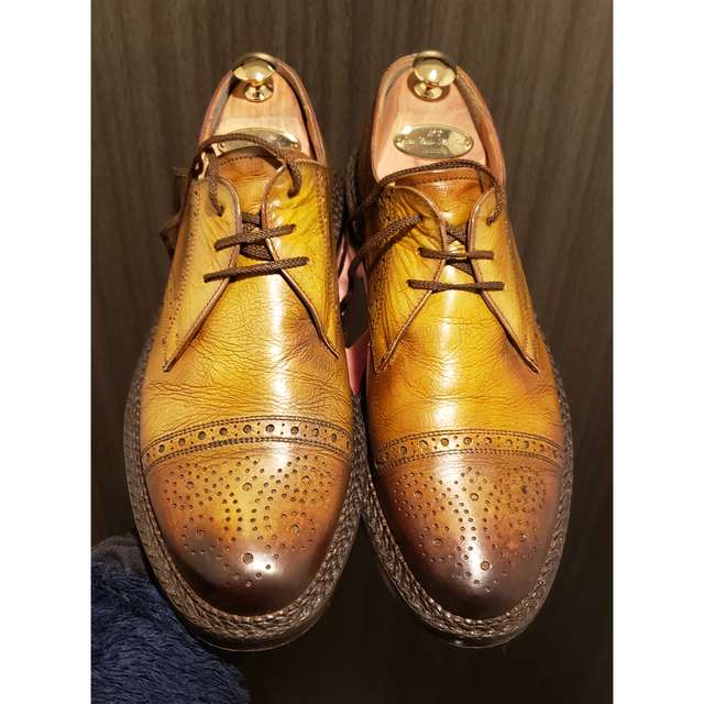 JOHN LOBB(ジョンロブ)の専用【貴重‼️✨】ハインリッヒディンケラッカー　アポロ期　8.5　8 1/2 メンズの靴/シューズ(ドレス/ビジネス)の商品写真