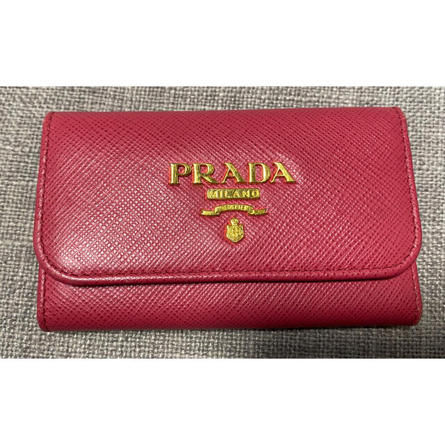 PRADA(プラダ)のPRADA プラダ キーケース ピンク レディースのファッション小物(キーケース)の商品写真