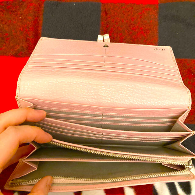 ef-de(エフデ)のエフデ　　長財布　　ピンク　リボン メンズのファッション小物(長財布)の商品写真