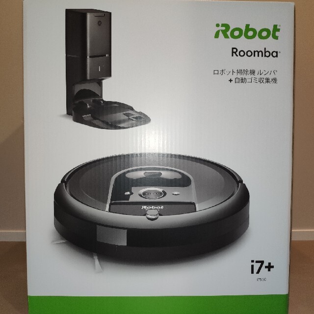 iRobot(アイロボット)の新品・未開封 ルンバ i7+  i755060 スマホ/家電/カメラの生活家電(掃除機)の商品写真