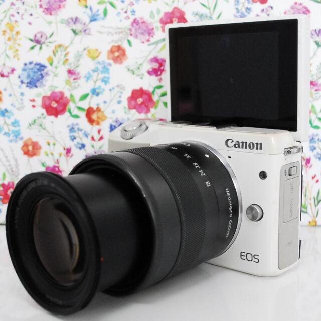 売り大阪】Canon - Canon EOS M3 Wi-Fi機能内蔵の通販 by 辻えりshop ...