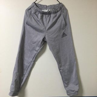 アディダス(adidas)のadidas トラックパンツ ジャージ　グレー  140(パンツ/スパッツ)