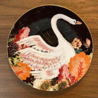 アンソロポロジー(Anthropologie)の【新品未使用】 アンソロポロジー 食器 皿 白鳥(食器)