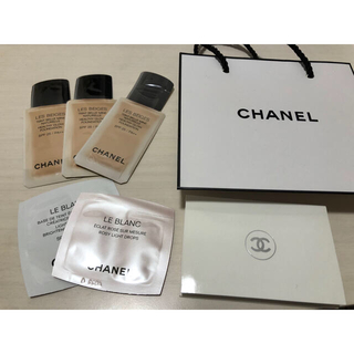 シャネル(CHANEL)のシャネル　化粧品サンプル（ショップ袋付き）(サンプル/トライアルキット)
