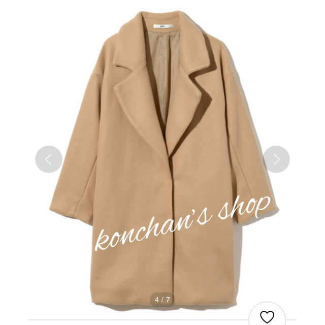 ❥❥タグ付き 新品未使用!! GRL スライバータッチチェスターコート❥❥ | フリマアプリ ラクマ タグ付新品未使用 チェスターコートL