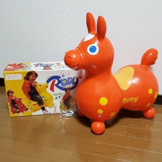 ロディ(Rody)のロディ Rody  オレンジ  室内 乗り物 ベビー遊具(知育玩具)