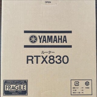ヤマハ(ヤマハ)のヤマハ RTX830 新品未開封(PC周辺機器)