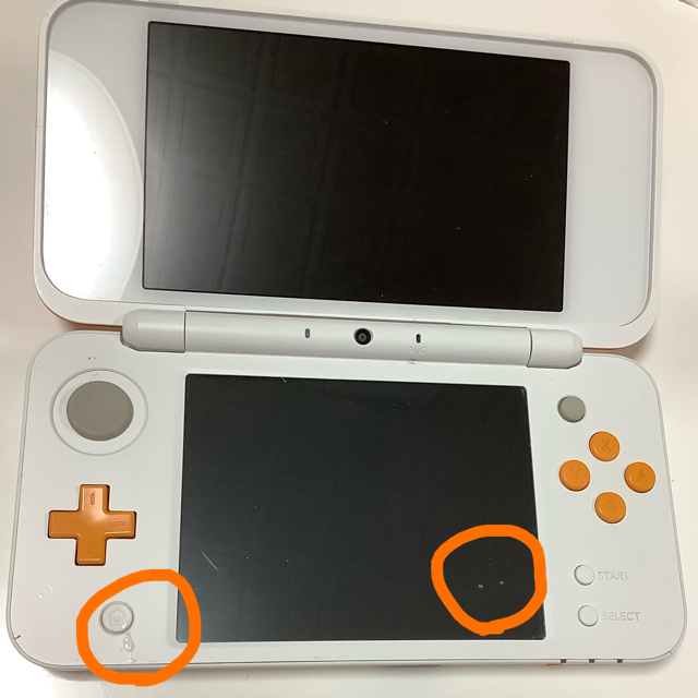 ニンテンドー2DS(ニンテンドー2DS)のNintendo ゲーム機本体 NEW ニンテンドー 2DS LL ホワイト/オ エンタメ/ホビーのゲームソフト/ゲーム機本体(携帯用ゲーム機本体)の商品写真