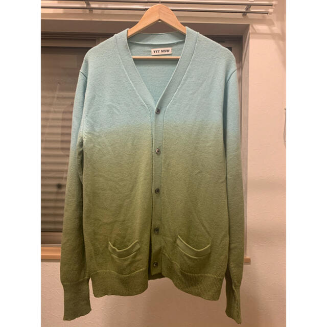 ttt_msw Gradation dyed cardigan 2019awトップス