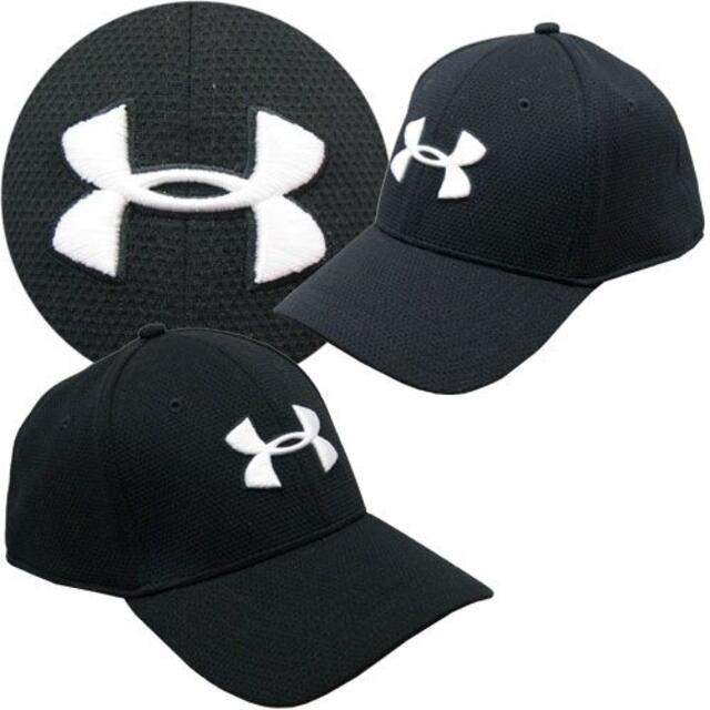 UNDER ARMOUR(アンダーアーマー)のアンダーアーマー（UNDER ARMOUR）キャップ ブラックM/L：56-58 メンズの帽子(キャップ)の商品写真