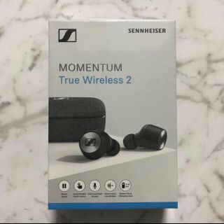 ゼンハイザー(SENNHEISER)のゼンハイザー MOMENTUM True Wireless 2 黒 イヤーのみ(ヘッドフォン/イヤフォン)