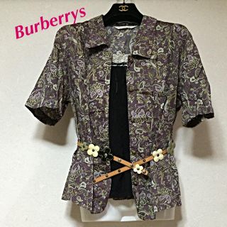 バーバリー(BURBERRY)のレトロな感じのBURBERRYS (シャツ/ブラウス(半袖/袖なし))