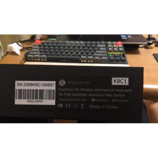 人気の Keychron K8 新品 PC周辺機器