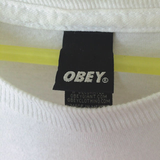 OBEY(オベイ)のOBEY ロゴTシャツ メンズのトップス(Tシャツ/カットソー(半袖/袖なし))の商品写真