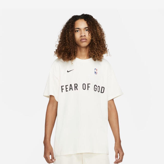 FEAR OF GOD x NIKE Tシャツ　アイボリー Sサイズ