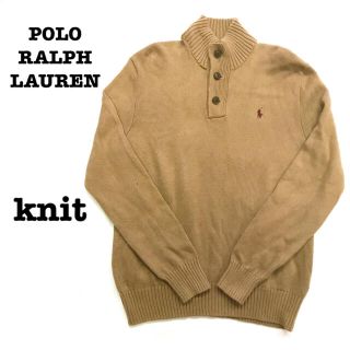 ラルフローレン(Ralph Lauren)の美品【 POLO RALPH LAUREN 】プルオーバーニット ベージュ(ニット/セーター)