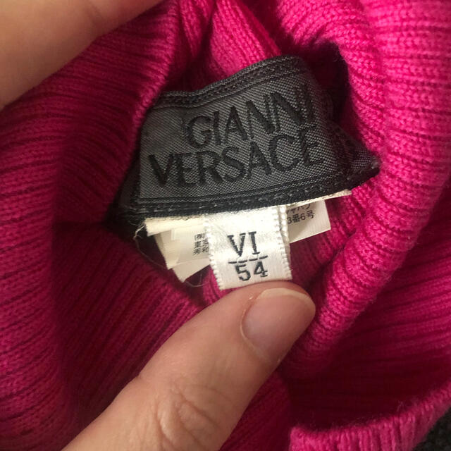 VERSACE(ヴェルサーチ)のヴェルサーチ　タートルネックセーター メンズのトップス(ニット/セーター)の商品写真