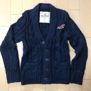 ホリスター(Hollister)のHOLLISTER ニットカーディガン S(カーディガン)